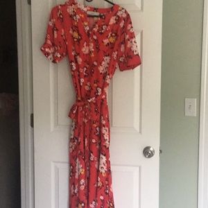 Floral maxi dress